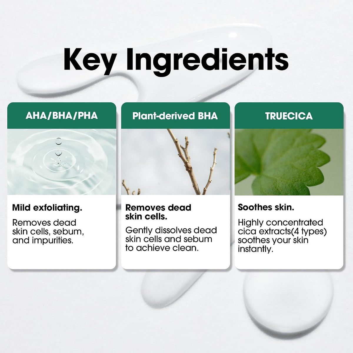 AHA BHA PHA 30 Days Miracle Truecica Clear Pad 70ct
