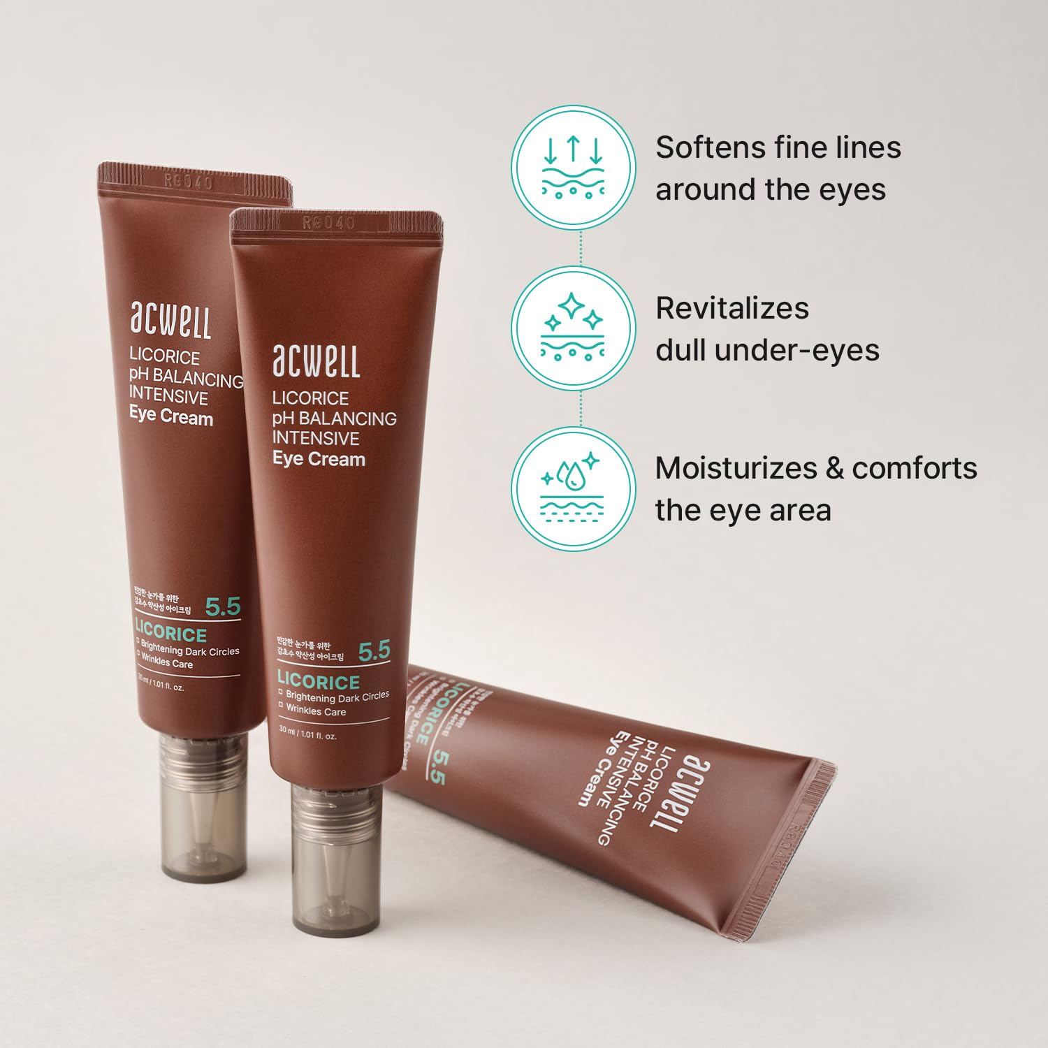 Licorice pH Balancing Intensive Anti-Wrinkle Eye Cream 1.01 fl oz | OFF-8809129644377-NEW
