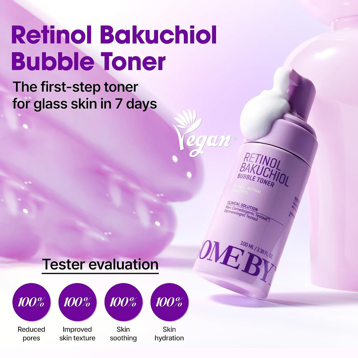 Retinol Bakuchiol Bubble Toner 3.4oz