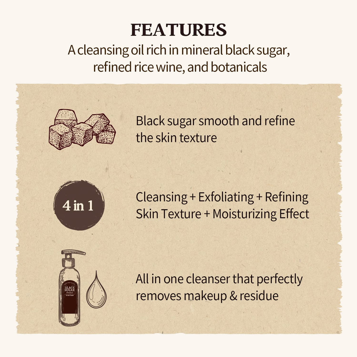 Black Sugar Perfect Cleansing Oil