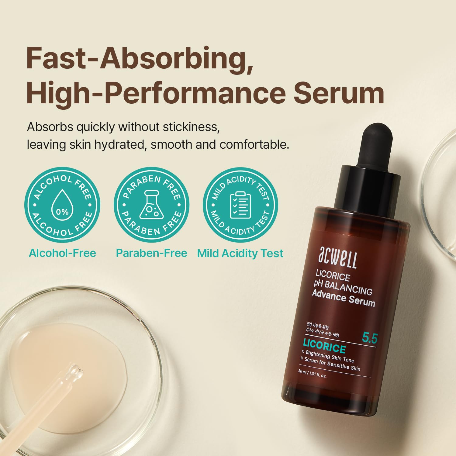 Licorice pH Balancing Advanced Facial Serum Ampoule | 8809129645596