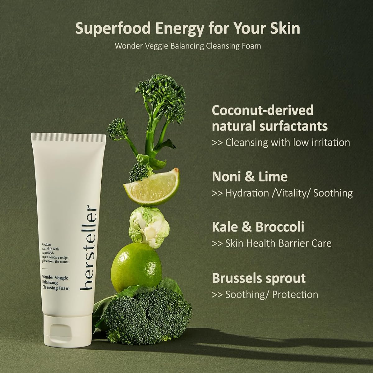 Wonder Veggie Balancing Cleansing Foam 4.06 fl oz