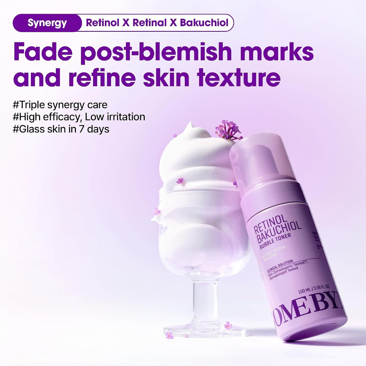 Retinol Bakuchiol Bubble Toner 3.4oz