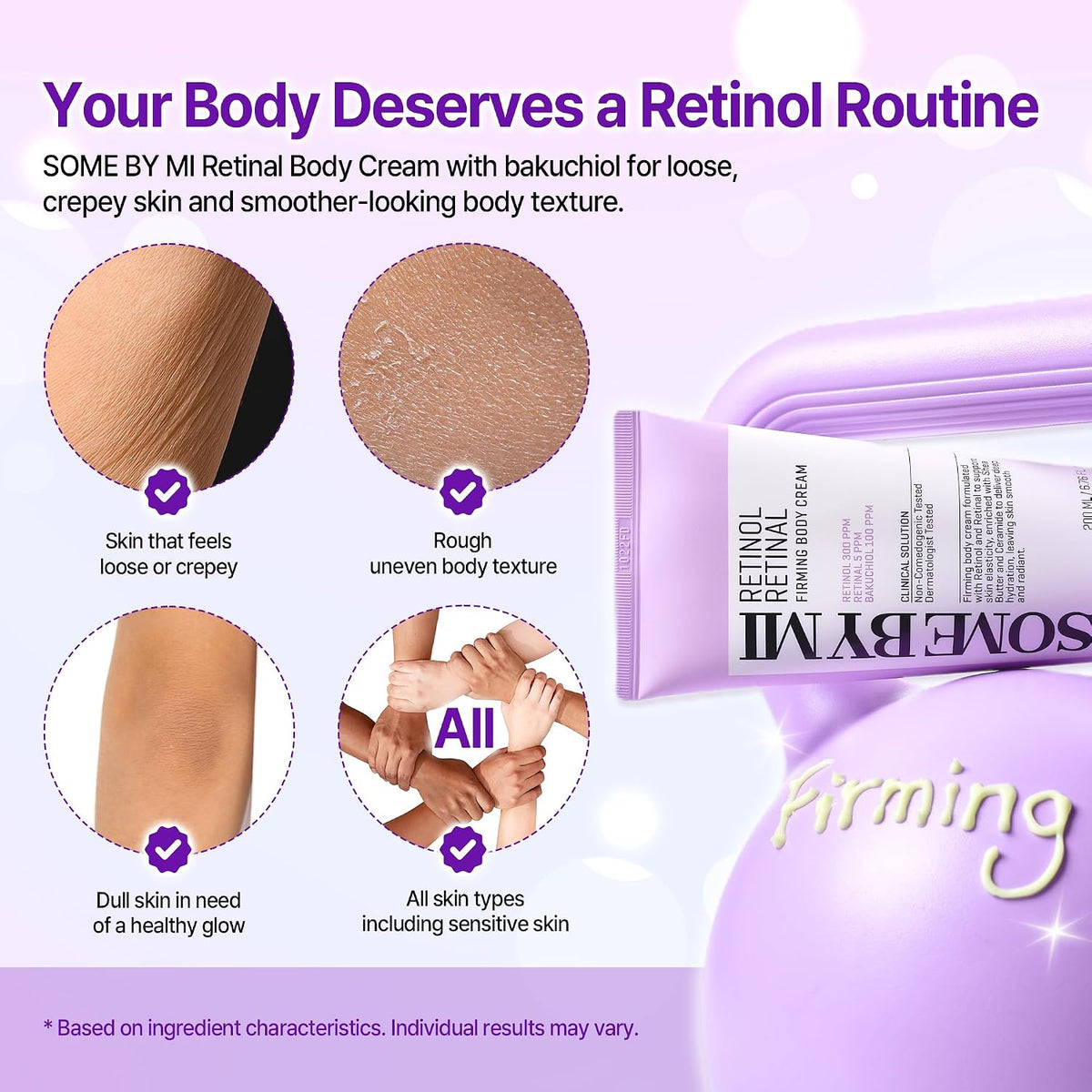 Retinol Retinal Firming Body Cream 6.76 fl oz