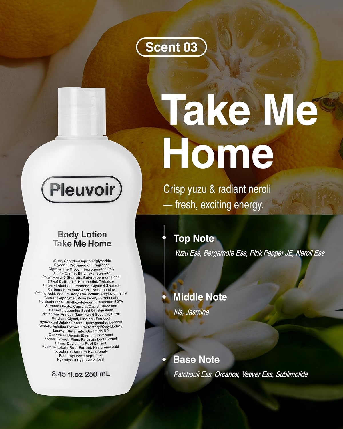 Pleuvoir Take Me Home Body Lotion 8.45 fl.oz