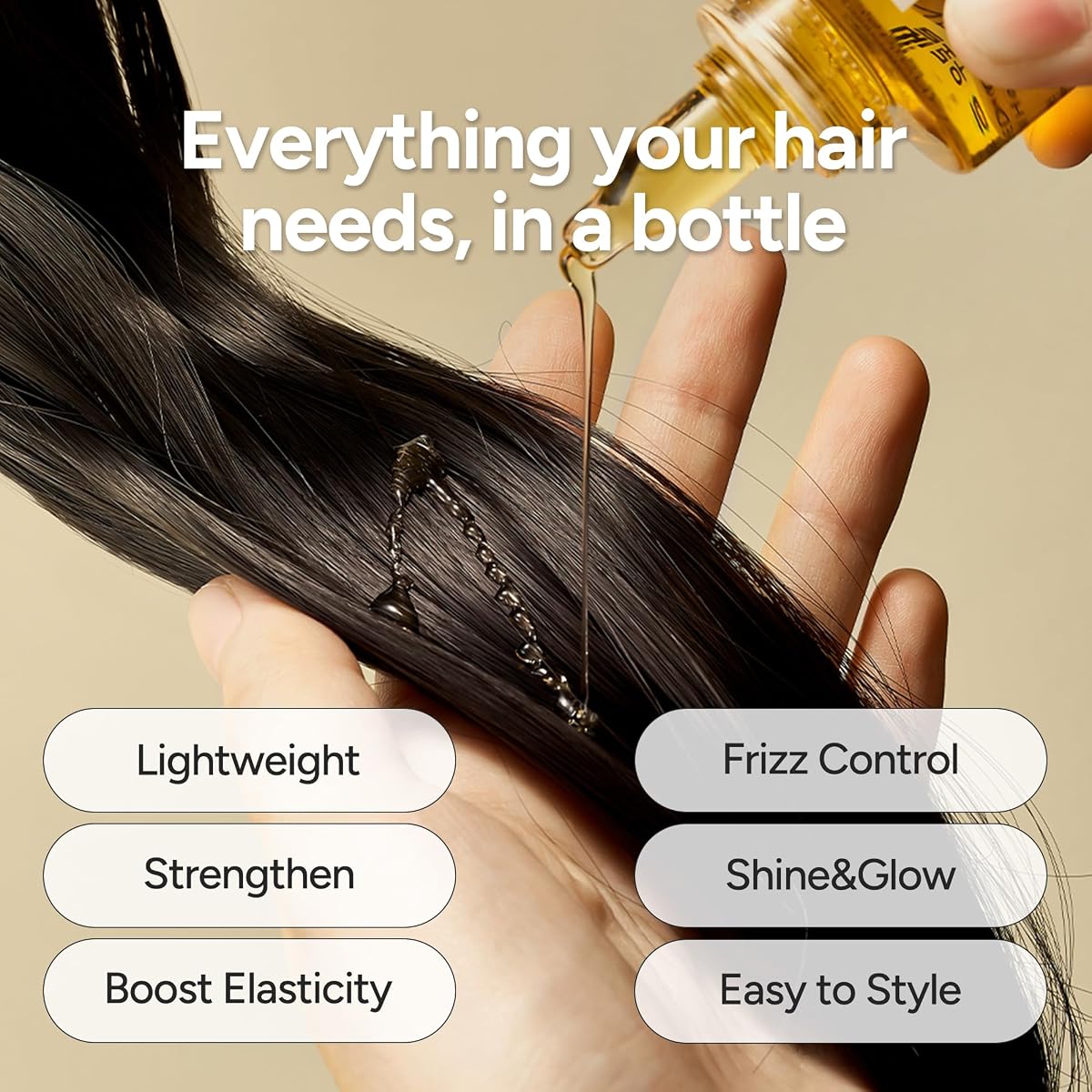 Enriched Glow Bonding Hair Oil - Mellow Honey 2.36 fl oz