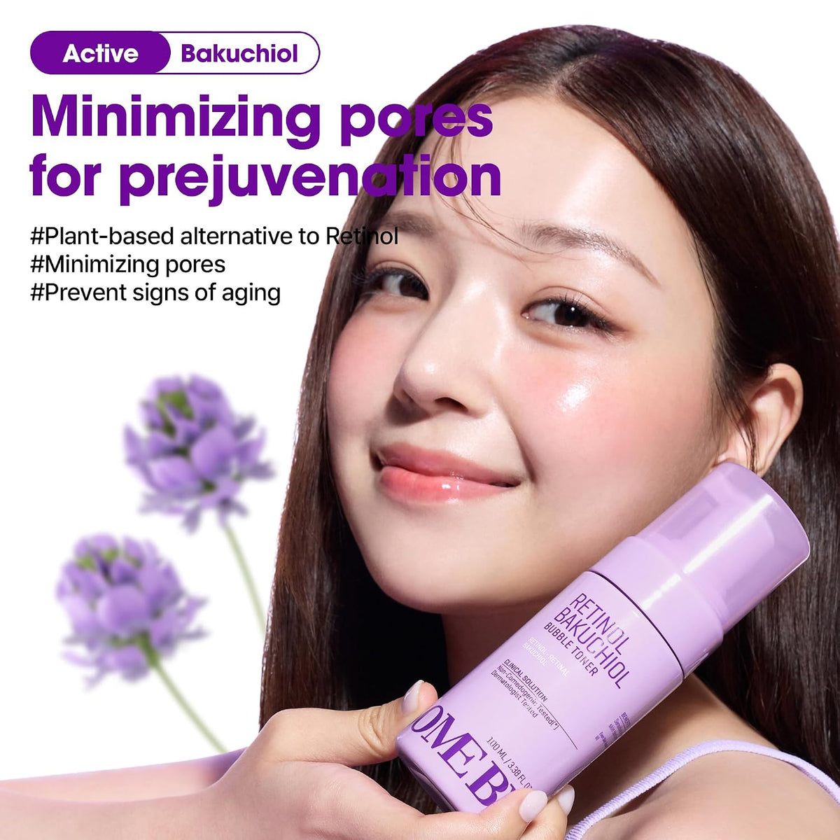 Retinol Bakuchiol Bubble Toner 3.4oz