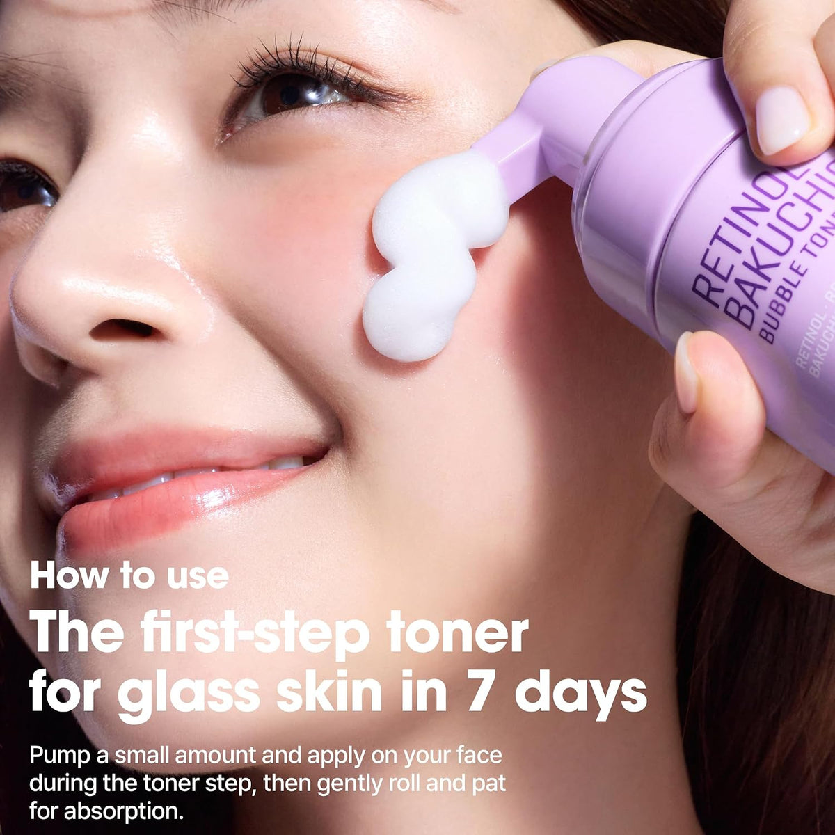 Retinol Bakuchiol Bubble Toner 3.4oz