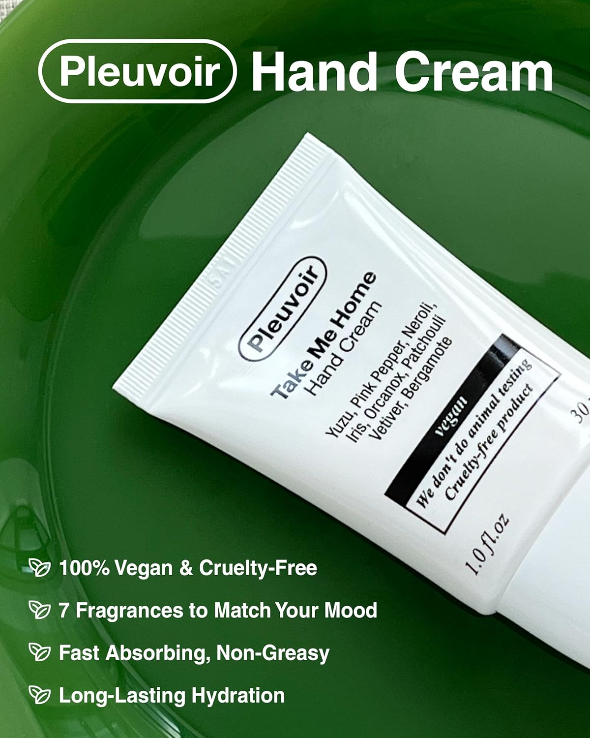 Pleuvoir Morning Soil Petrichor Perfume Hand Cream 1oz