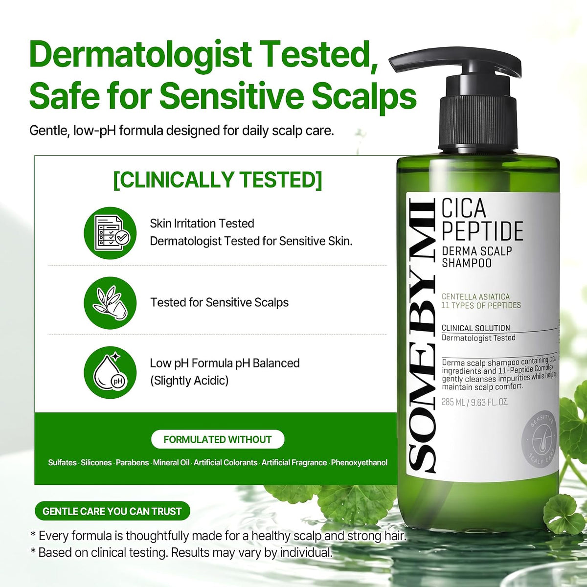 Cica Peptide Derma Scalp Shampoo 9.64 fl oz