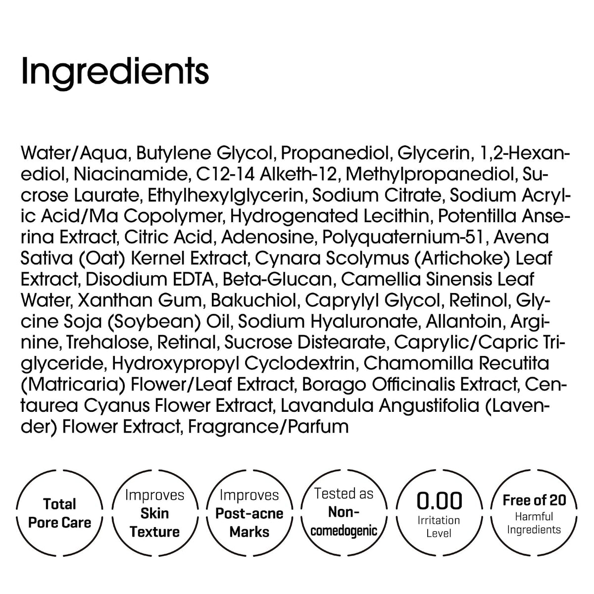 Retinol Bakuchiol Bubble Toner 3.4oz