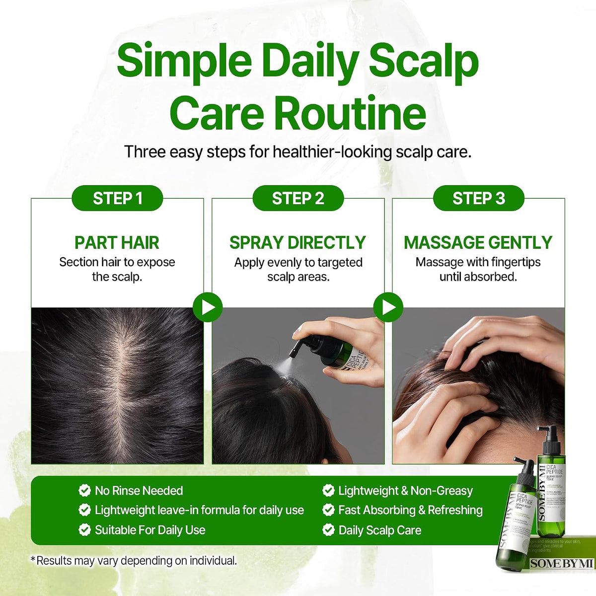 Cica Peptide Derma Scalp Tonic 5.07 fl oz
