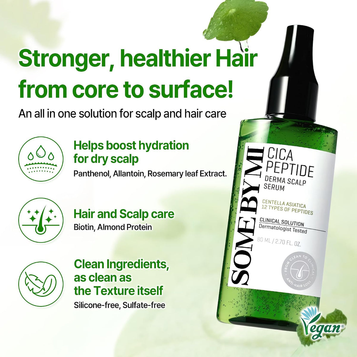 Cica Peptide Anti Hair Loss Derma Scalp Serum 2.7 fl oz