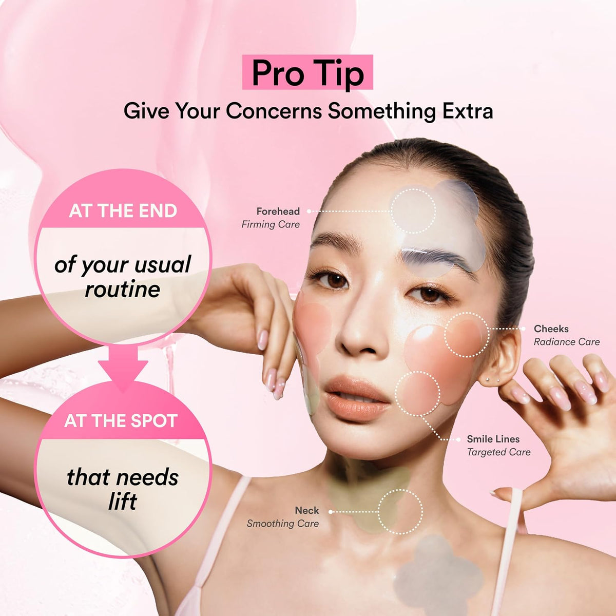 Lucky Clover Pink Collagen Gel Patch (8 patches)
