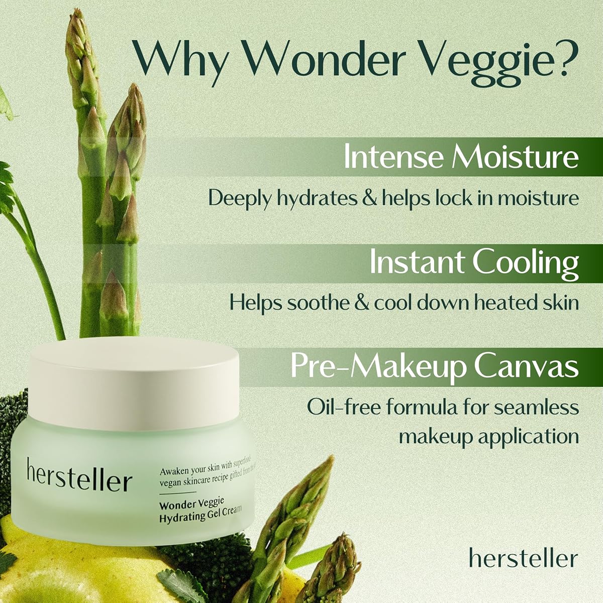 Wonder Veggie Hydrating Gel Cream 1.7 fl oz