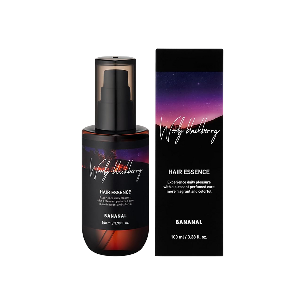 Perfumed Hair Essence Oil - Woody Blackberry 3.38 fl oz