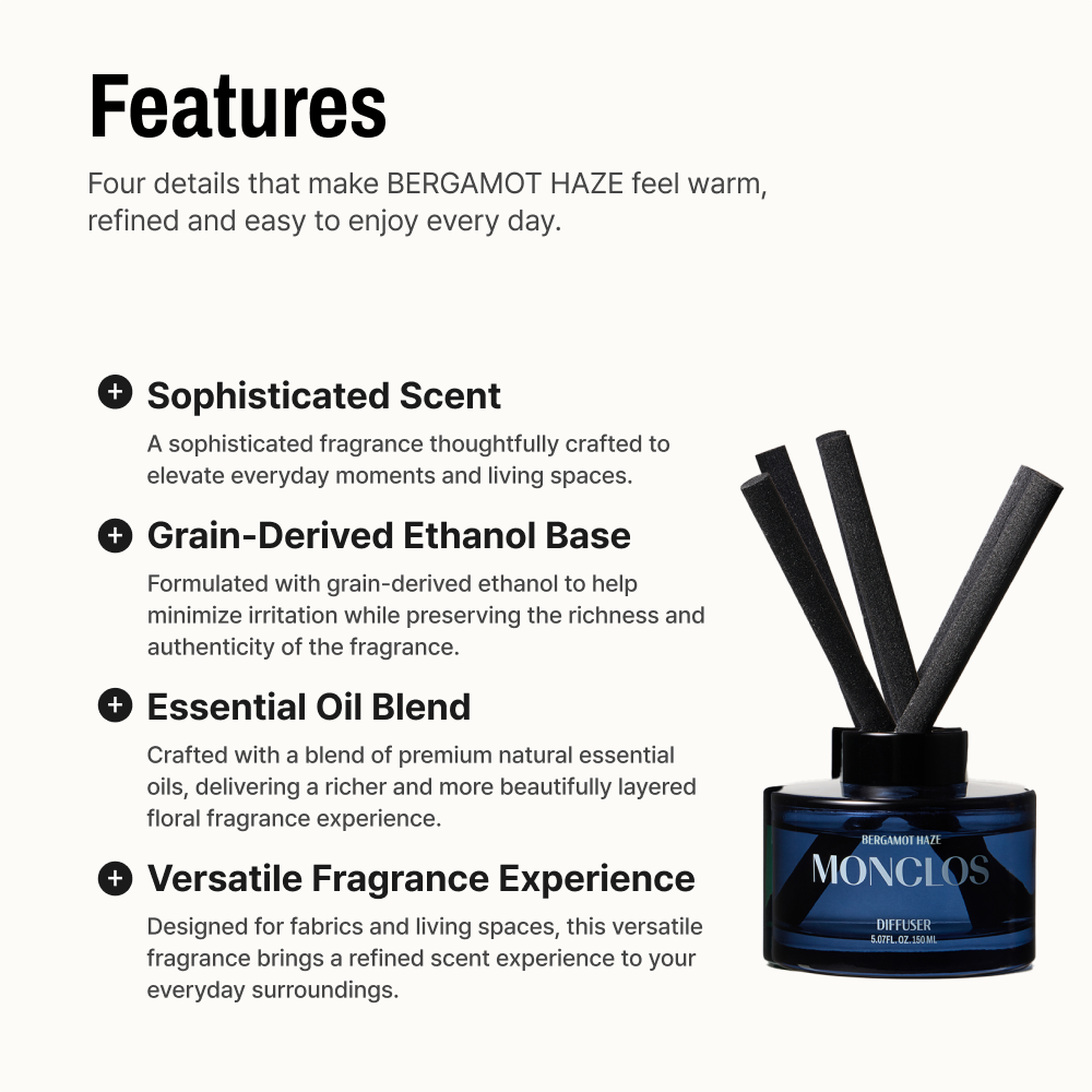 Bergamot Haze Diffuser 5.07 fl oz