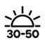 Efficacy spf30/50