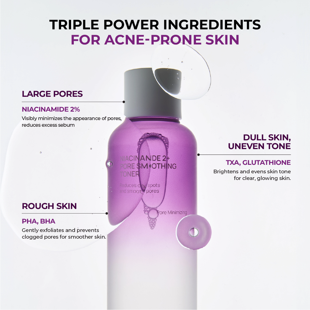 Niacinamide PHA BHA Exfoliating Toner 6.93 fl oz