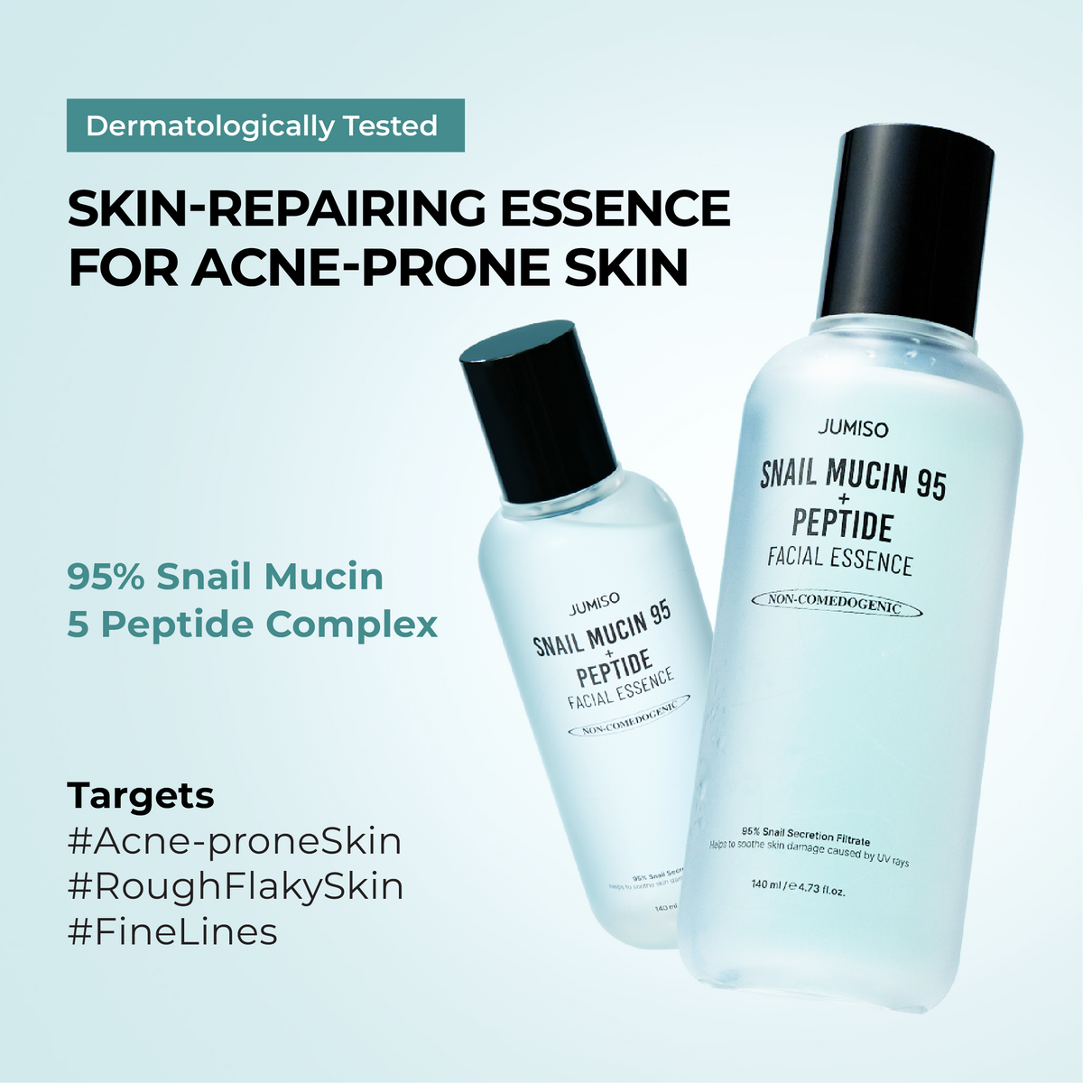 Snail Mucin 95% + 5 Peptide Essence 4.73 fl oz