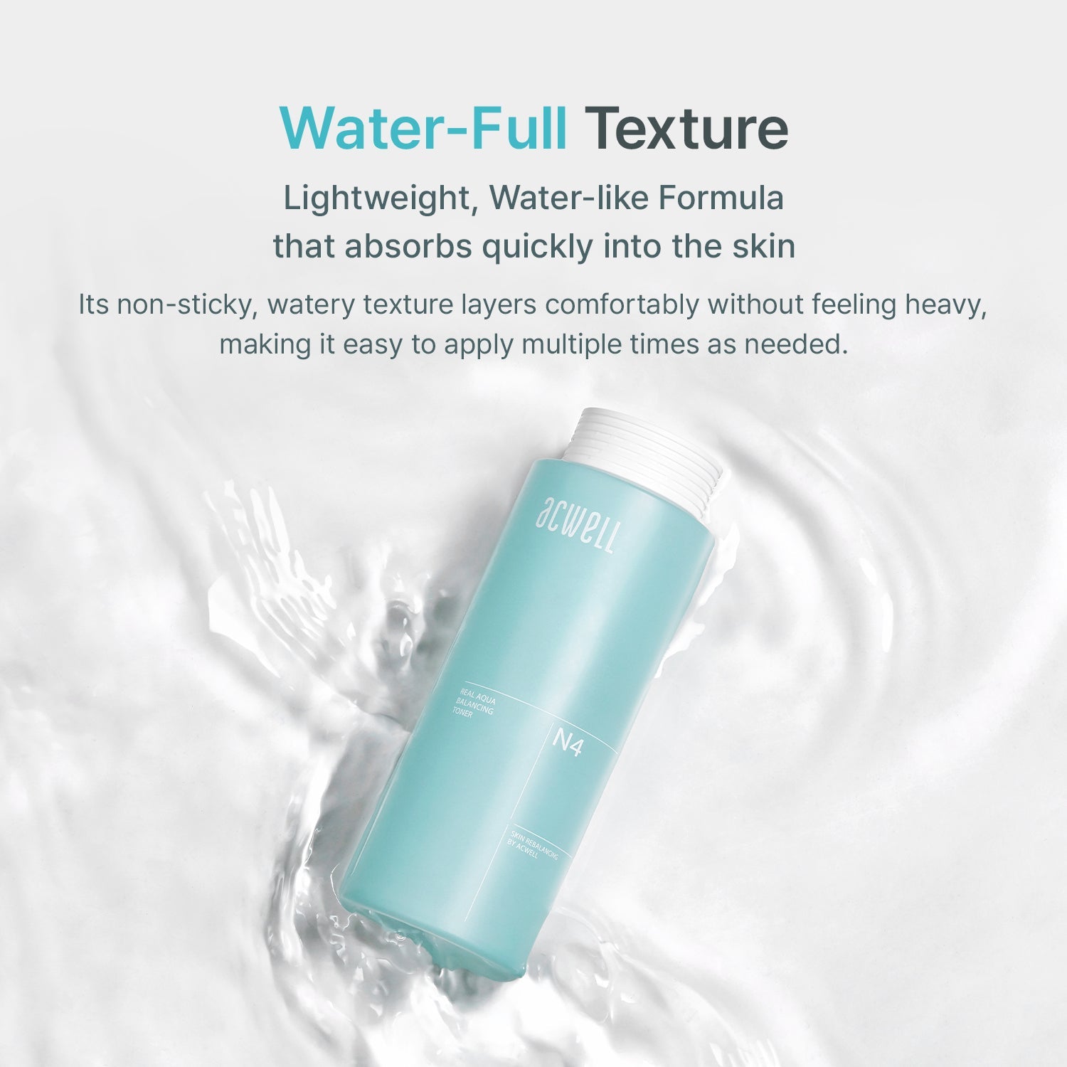 Real Aqua Balancing Hydrating and Soothing Face Lotion 4.7 fl oz