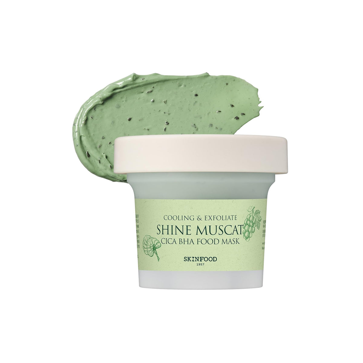 Shine Muscat Cica BHA Food Mask 6.35 oz