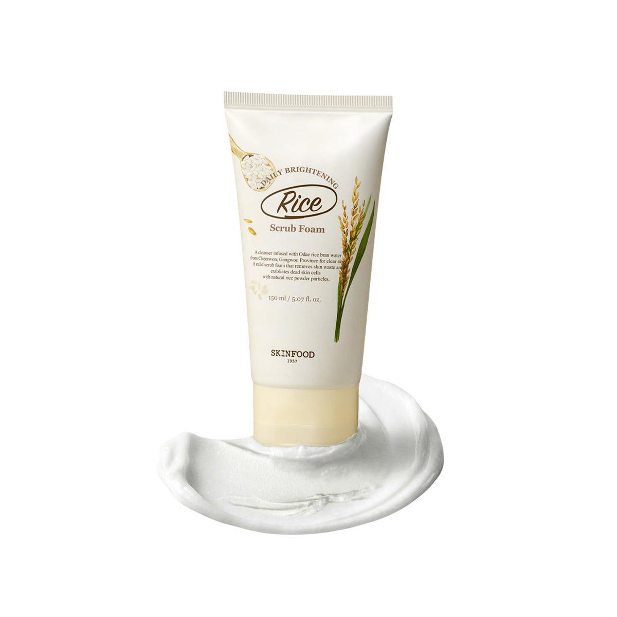 Rice Daily Brightening Scrub Foam