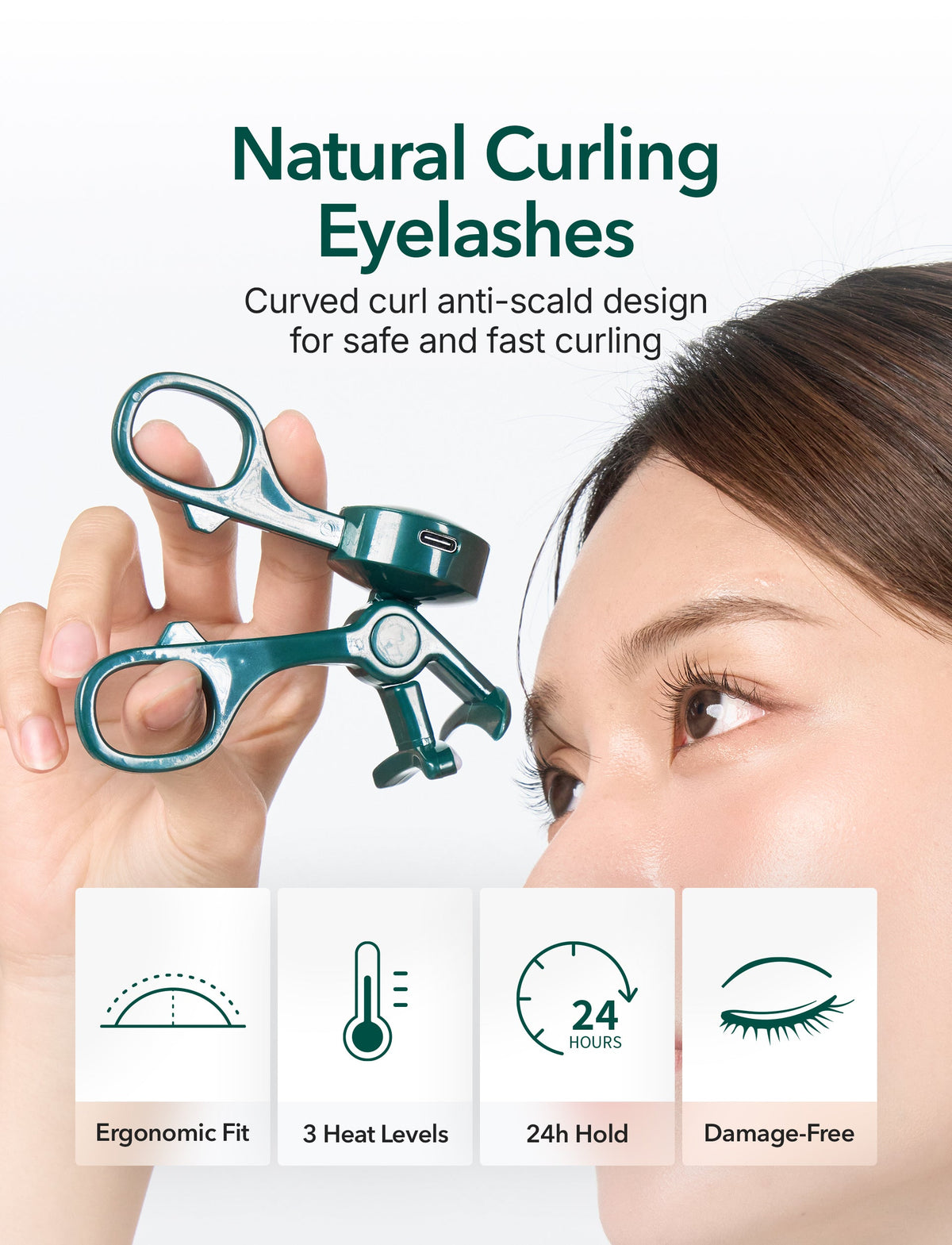 Hyper Curling Heated Lash Curler