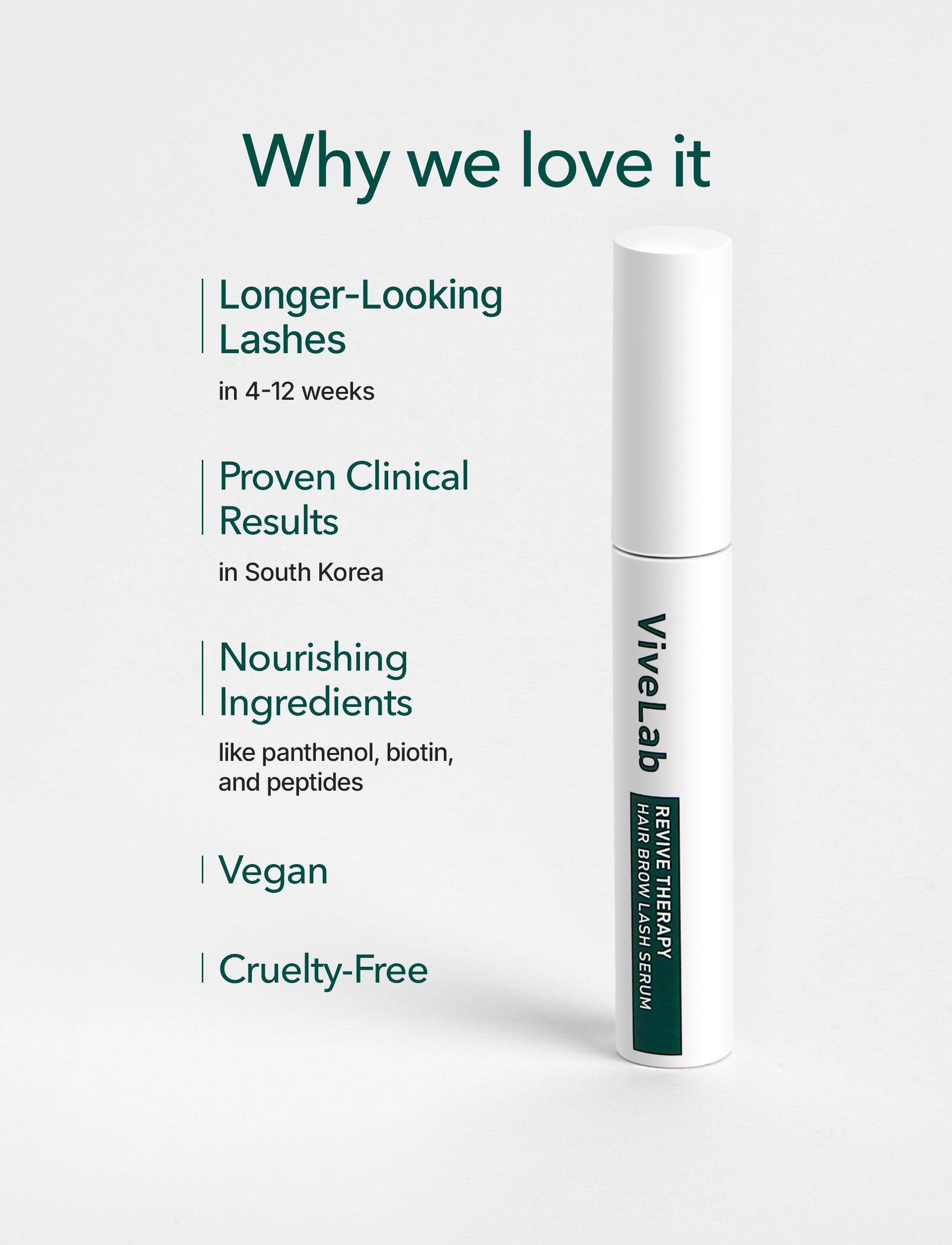 ViveLab Eyelash & Brow Enhancing Serum 0.17oz