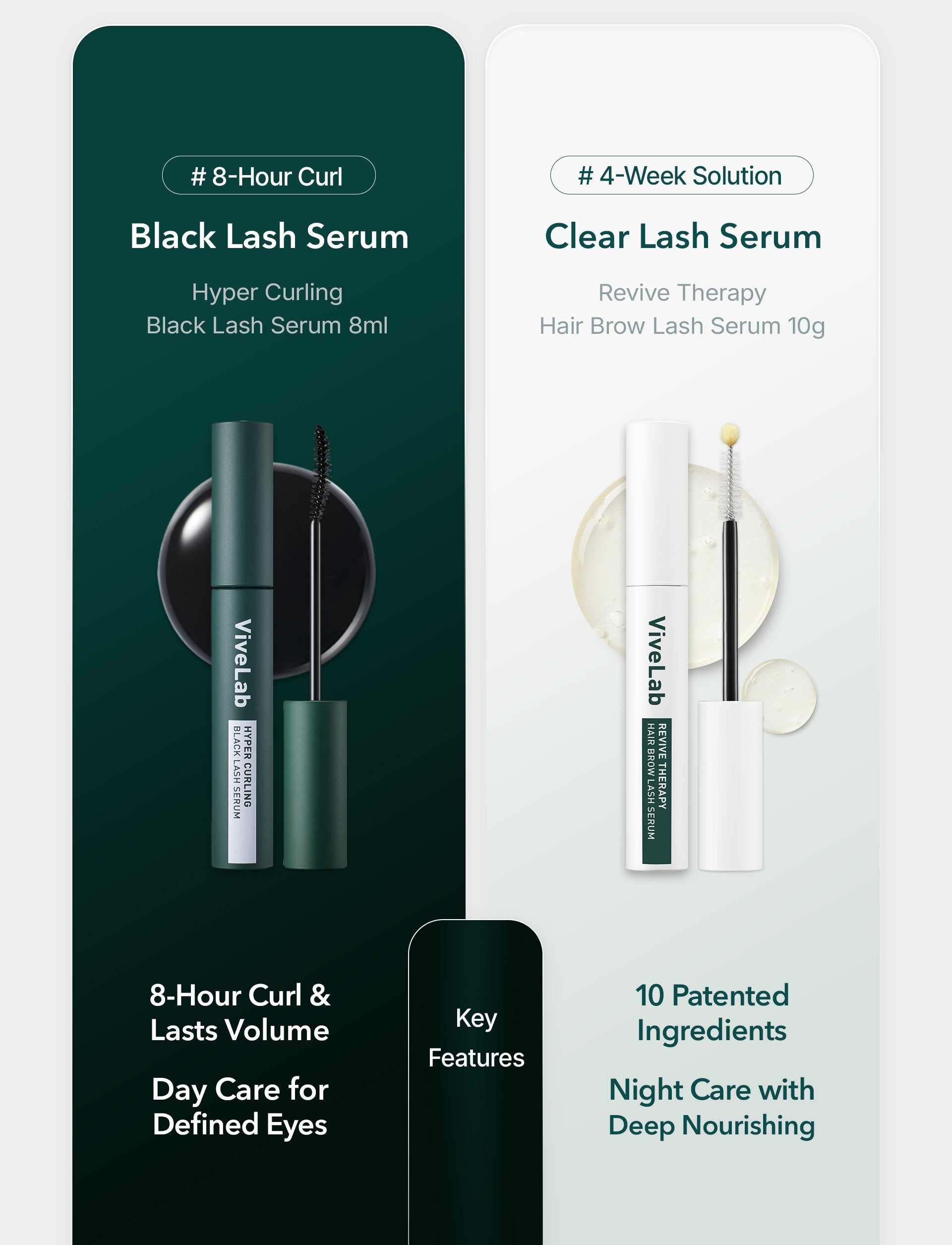 Black Tinted Peptide Lash Serum 1oz