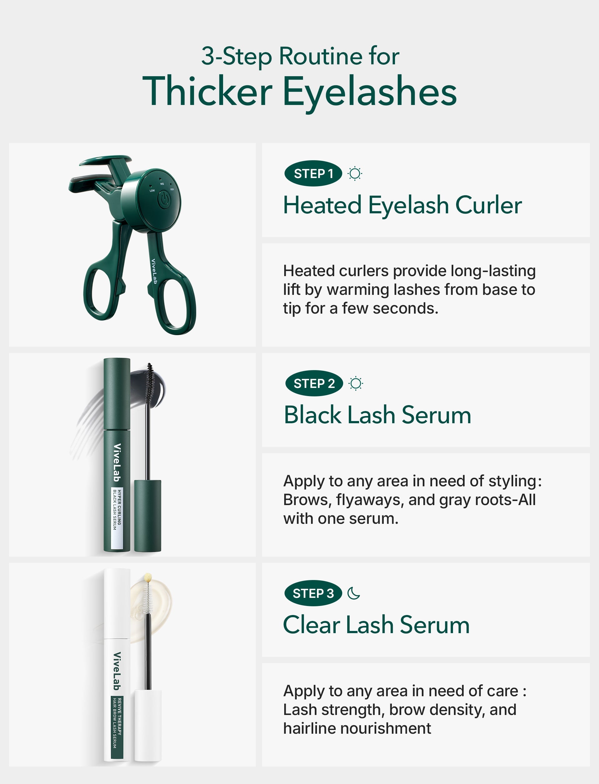 ViveLab Eyelash & Brow Enhancing Serum 0.17oz