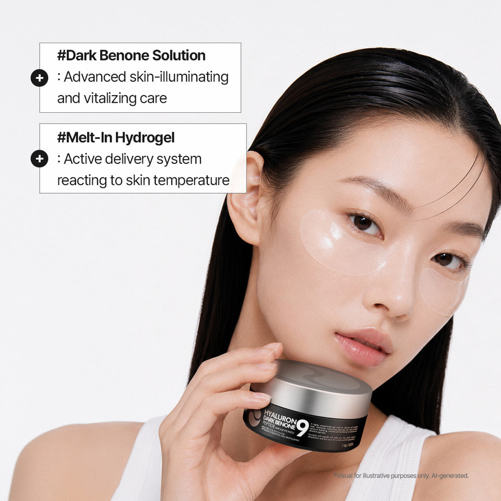 Peptide 9 Hyaluron Dark Benone Ampoule Eye Patch (60 patches)