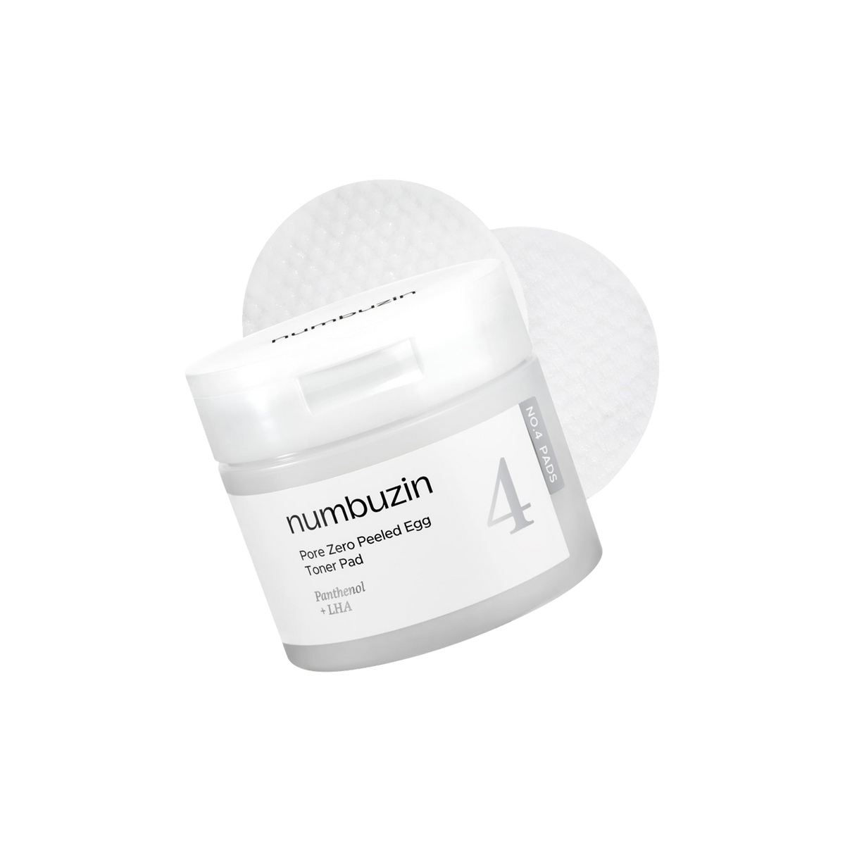 numbuzin No.4 Pore Zero Peeled Egg Toner Pads (70 Pads)