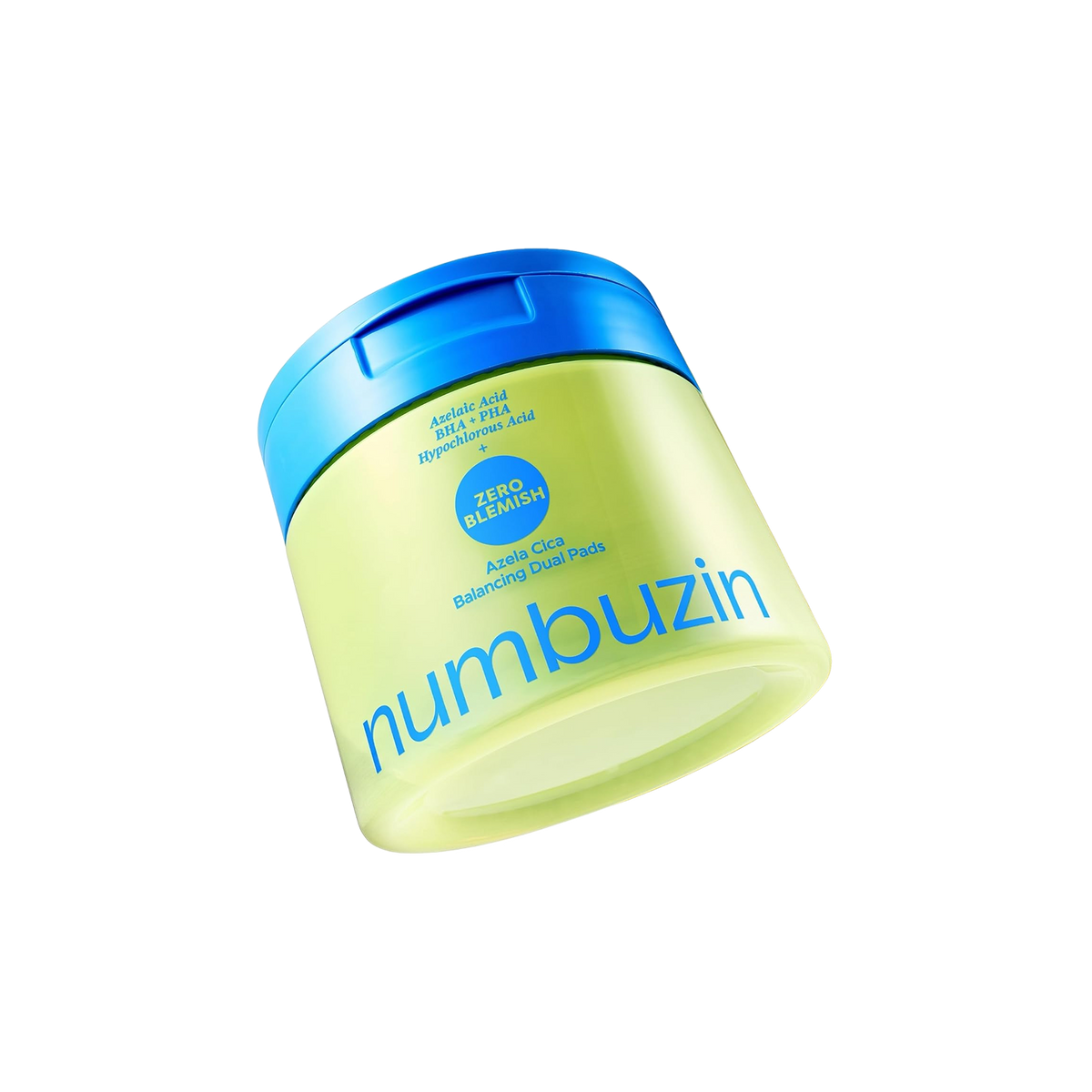 numbuzin Zero Blemish Azela Centella Balancing Dual Pads (60ea)